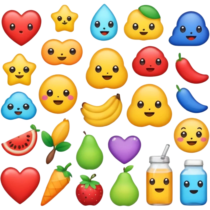 Cute and cozy sticker pack  emoji