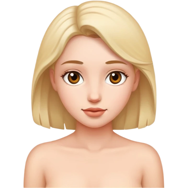 Naked girl emoji