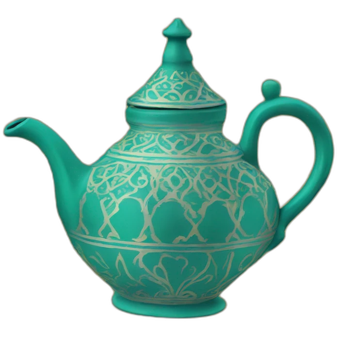Traditional Moroccan teapot emoji