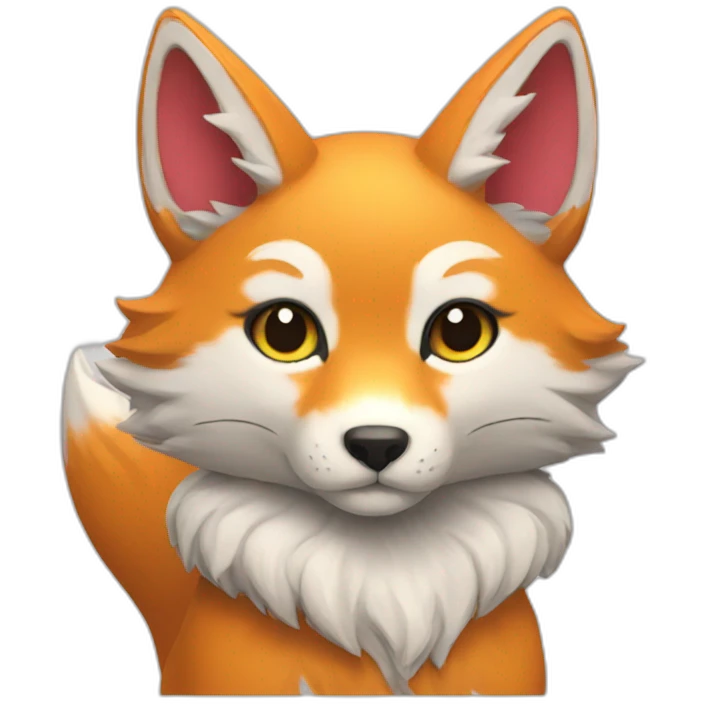kitsune-heart emoji
