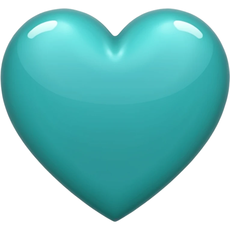 teal heart emoji