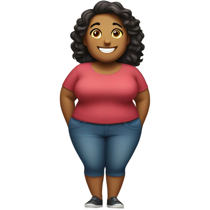 Fat lady emoji