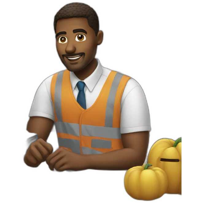 man working emoji