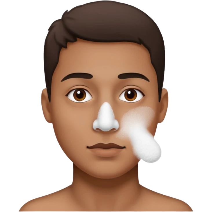 Cocaine nose emoji