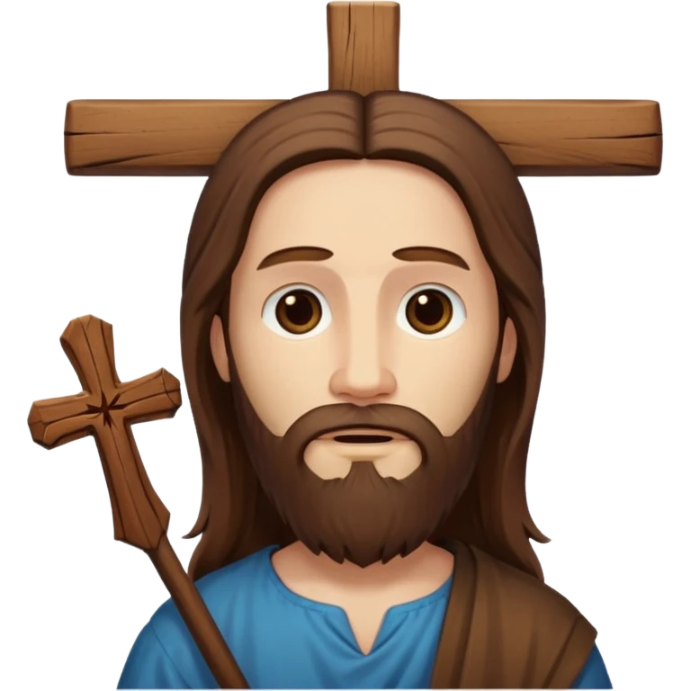Jesus cross emoji