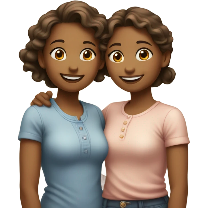 Sisters  emoji