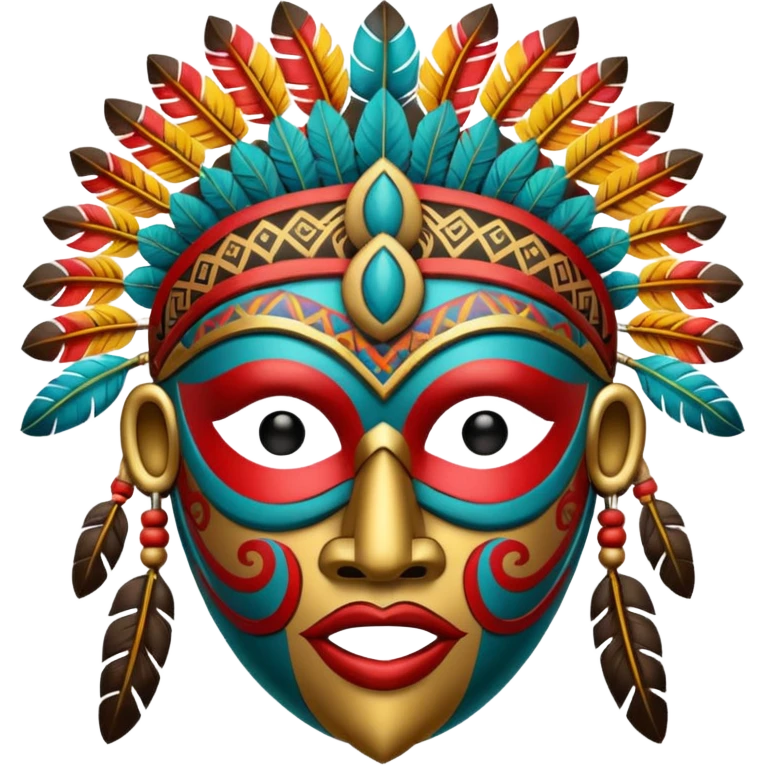 indian mask emoji