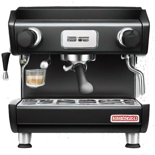 Black la marzocco linea mini emoji