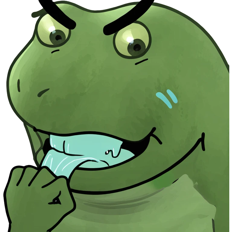 crying emoji with fist cover mouth emoji