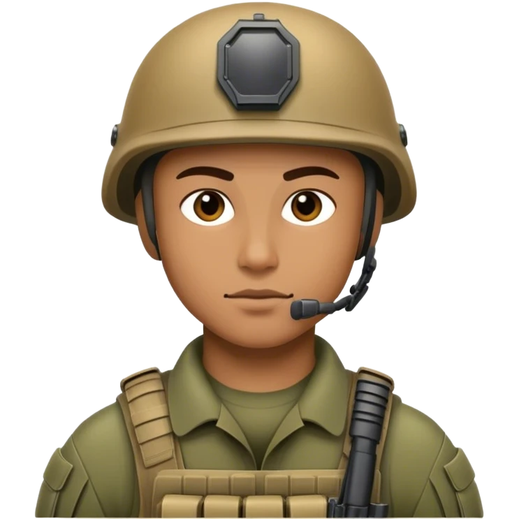 modern special force soldier emoji