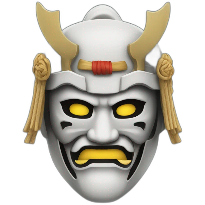 Mask - Chinese Samurai emoji