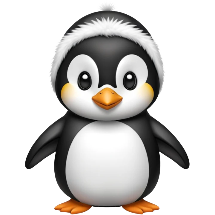 penguin with a penguin onesie  on￼ emoji