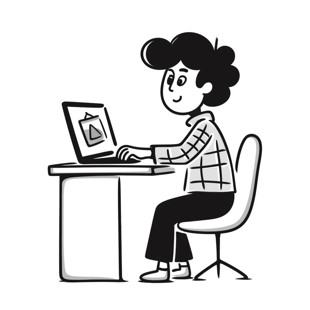 teenager with a laptop emoji