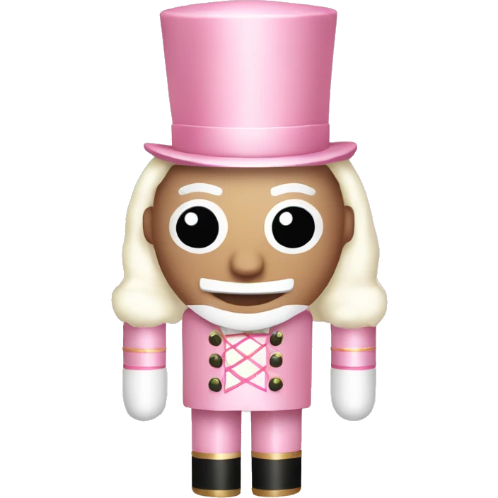 Light pink nutcracker  emoji
