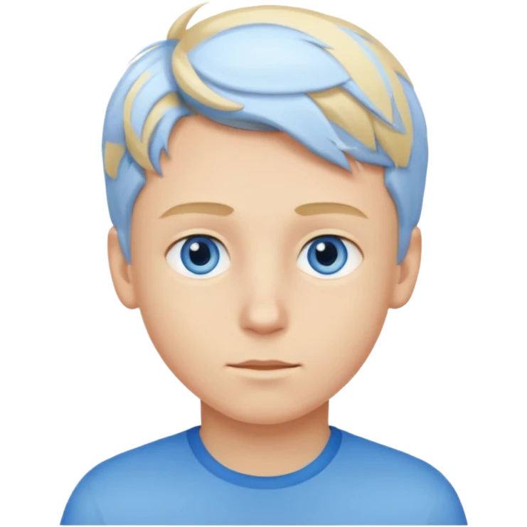 boy with blue eyes emoji