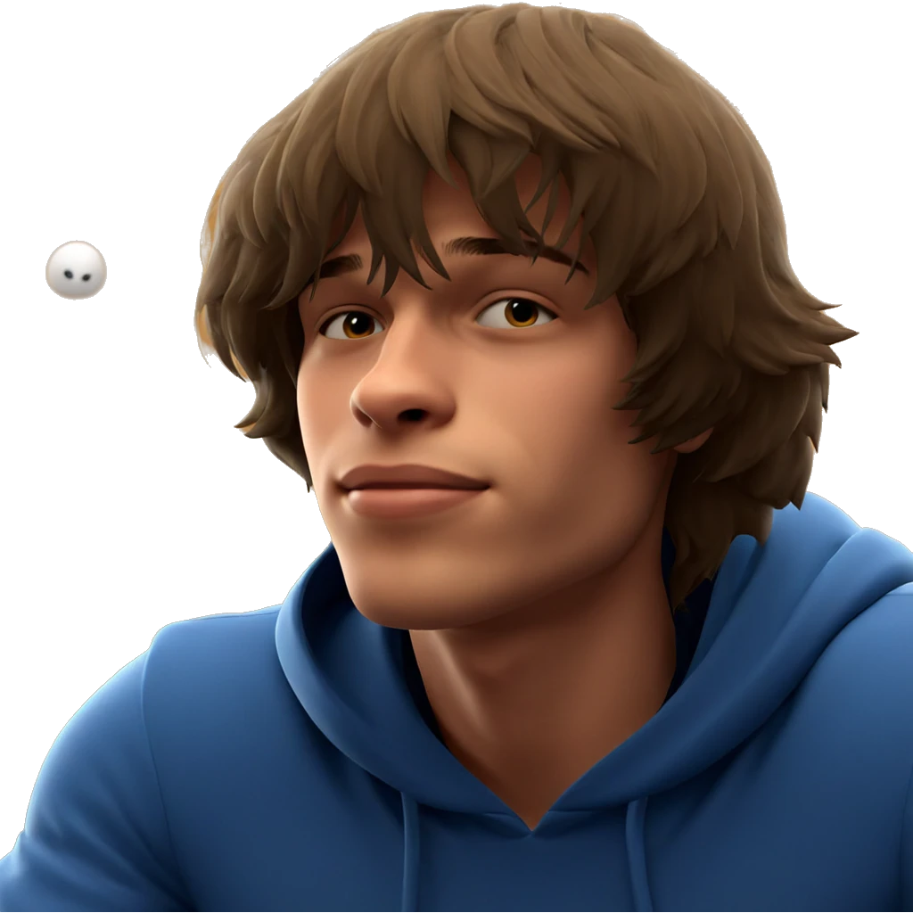 mysterious boy in hood emoji