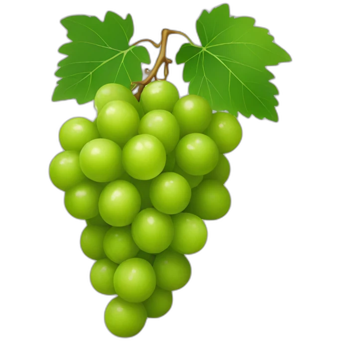 Green grapes emoji