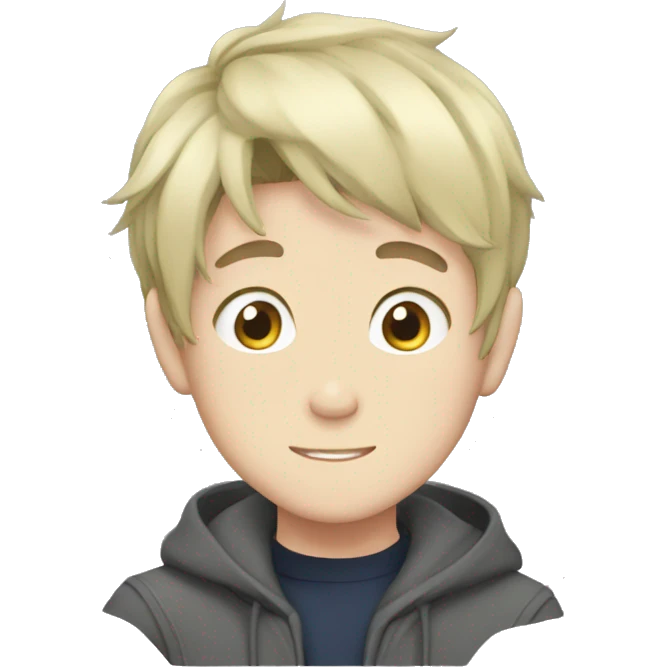 Anime boy emoji