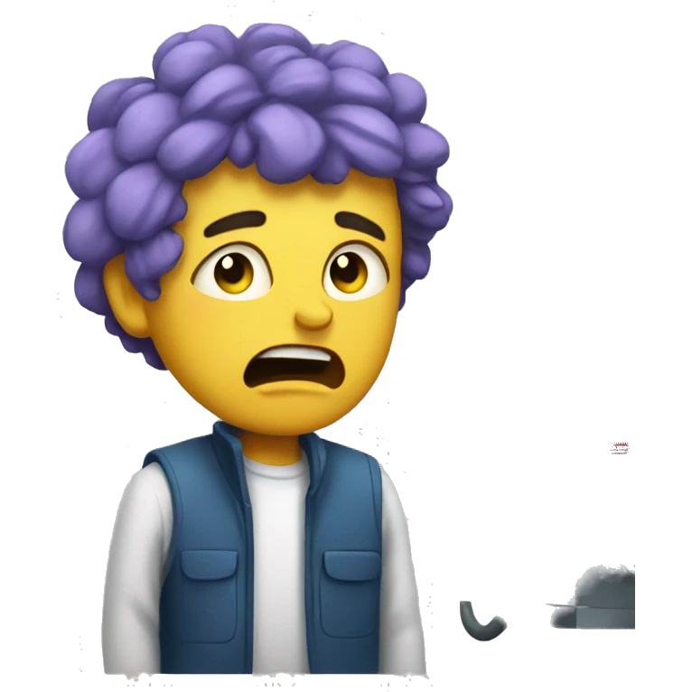 angry petrol station flowers emoji