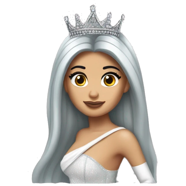 Kylie Jenner as a princess emoji