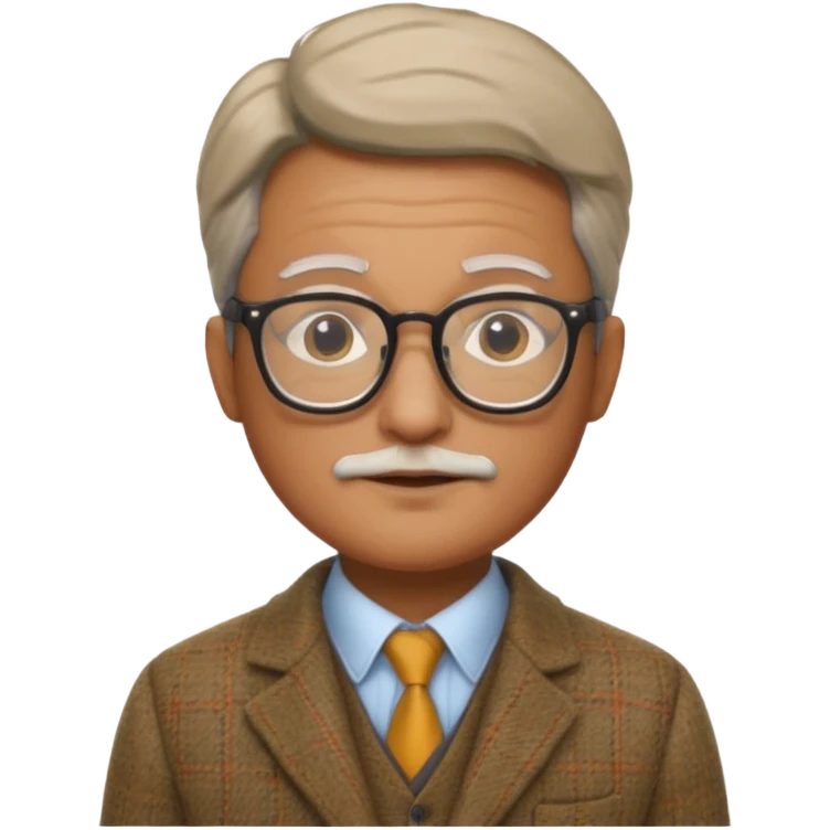 Professor in the la casa de papel TV show emoji