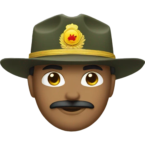 A la orden comandante  emoji