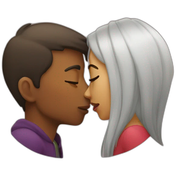 kiss emoji