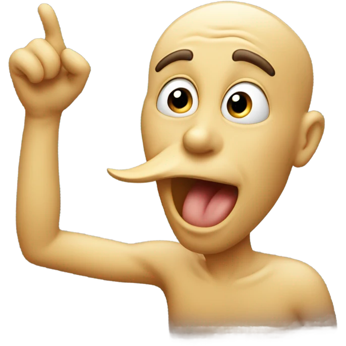 Emoji whispering emoji