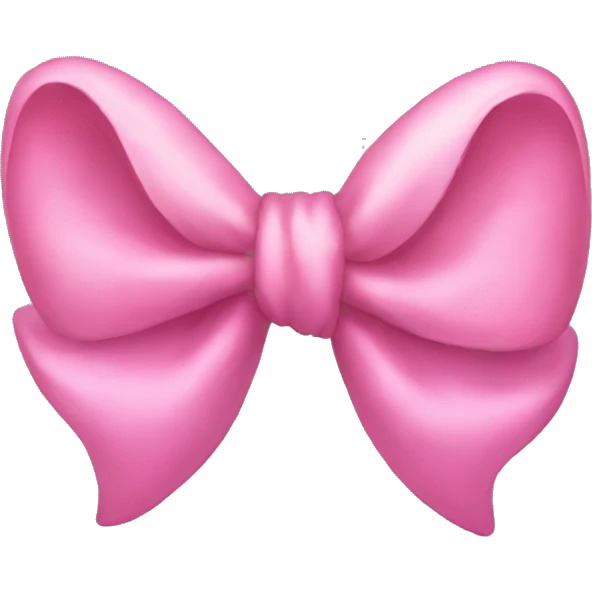 Aesthetic bow  emoji