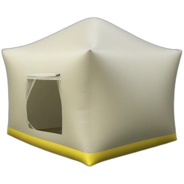 Inflatable shelter emoji