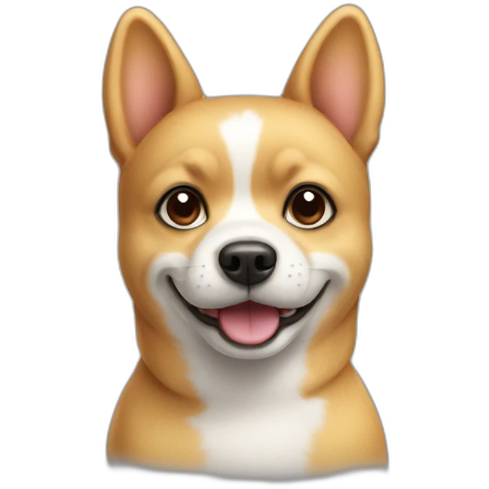 pear small dog emoji