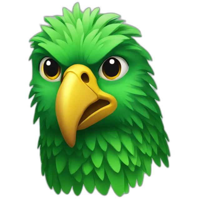Green eagle emoji