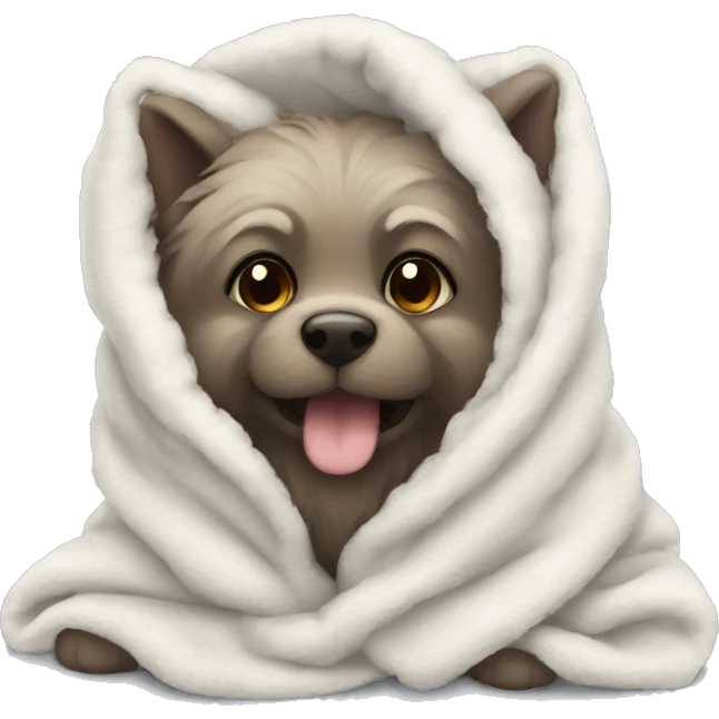 fluffy blanket emoji