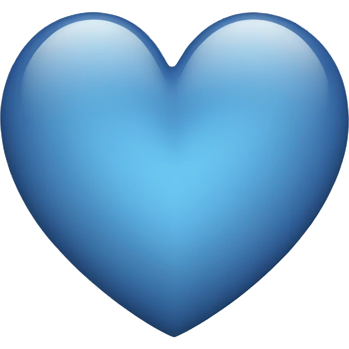 blue heart  emoji