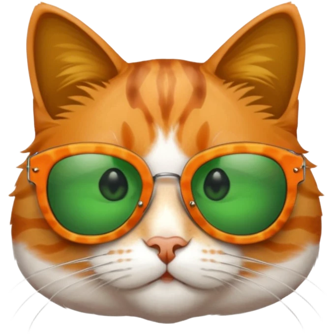 Cat wearing sunglasses emoji