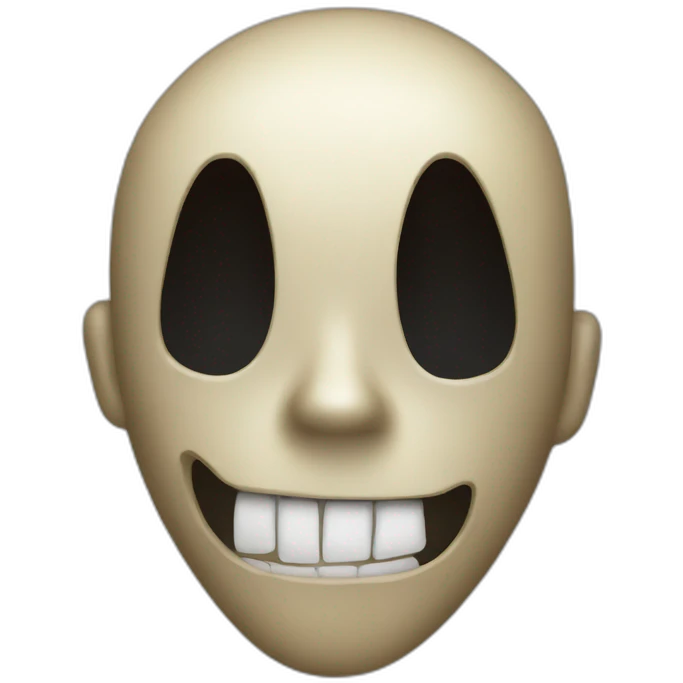 Scream mask emoji