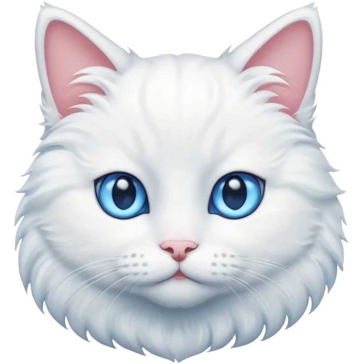 white cat emoji