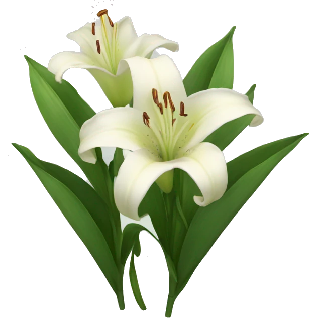Lilies emoji