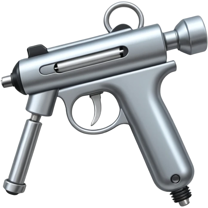 Tattoo gun and needle emoji