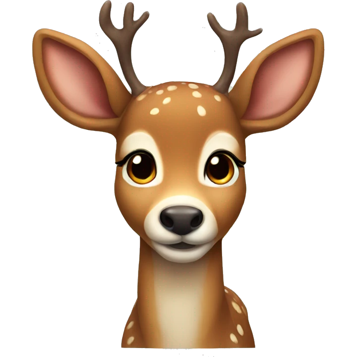Cute deer emoji