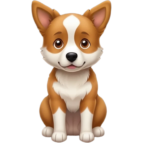 Dog in shed emoji