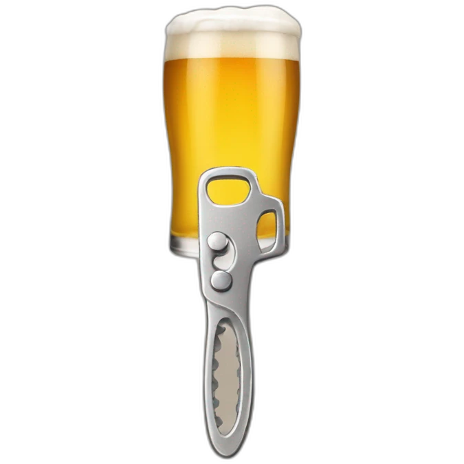 beer opener emoji