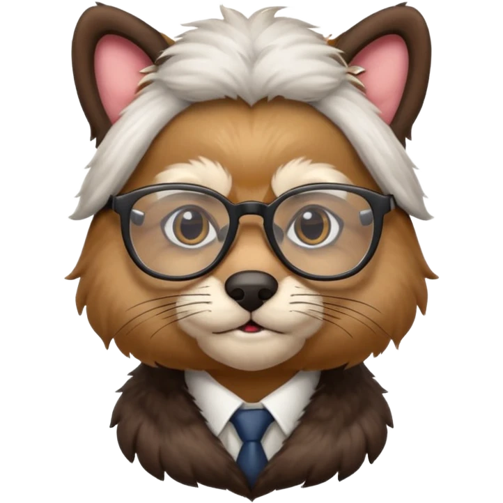 Professor animal emoji