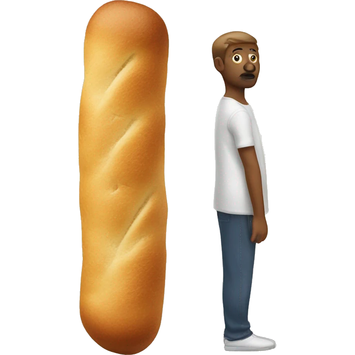 human breadstick emoji