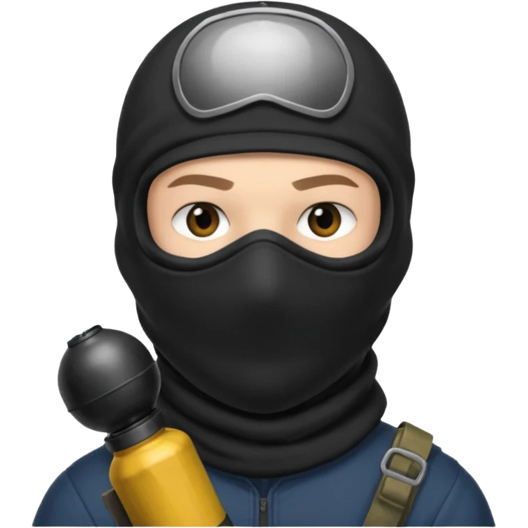 Russel from F1 Mercedes Team as a terrorist from csgo emoji