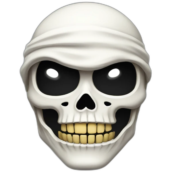 Ninja skeleton emoji