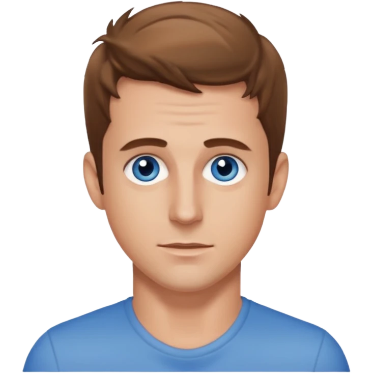 Joey McIntyre blue eyes, light brown hair emoji