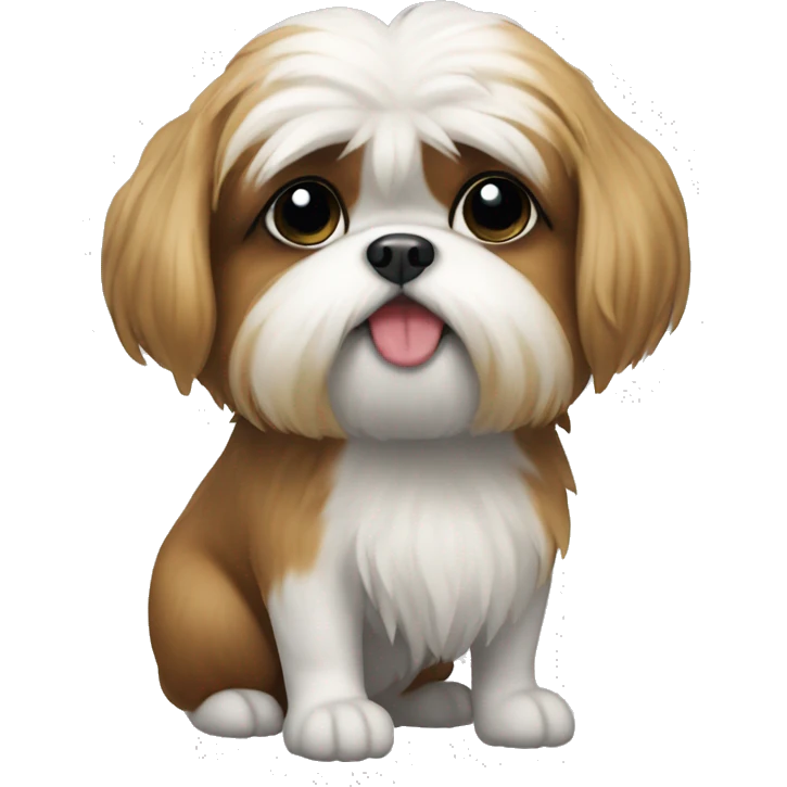 Shitzu dog  emoji