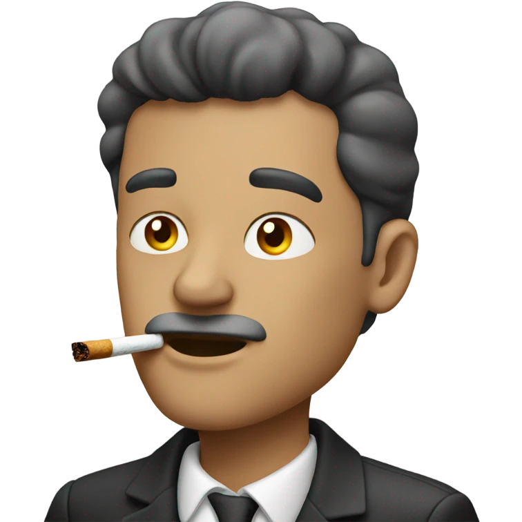 Man smoking  emoji