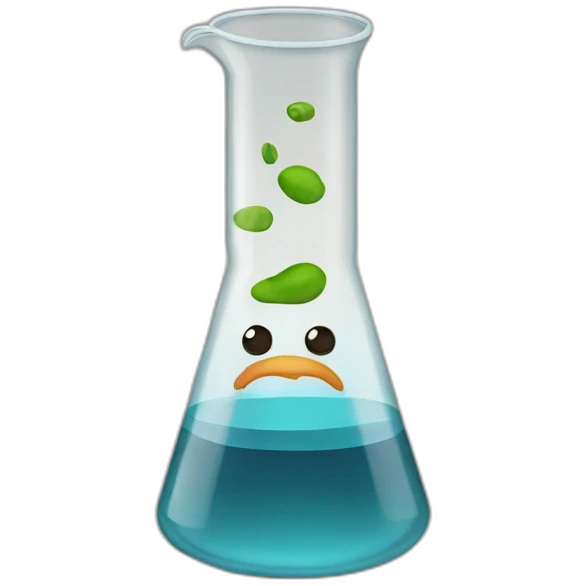 beaker emoji